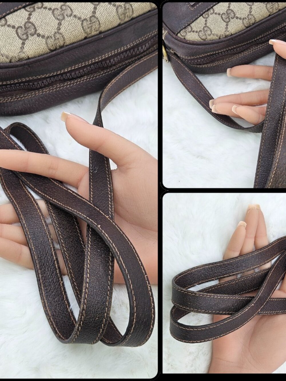 Gucci Supreme Web Sherry Line shoulder bag - Picture 14 of 17